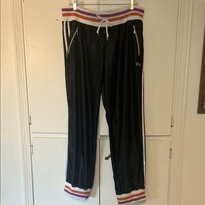Everlast Black Pants with Colorful Stripes
